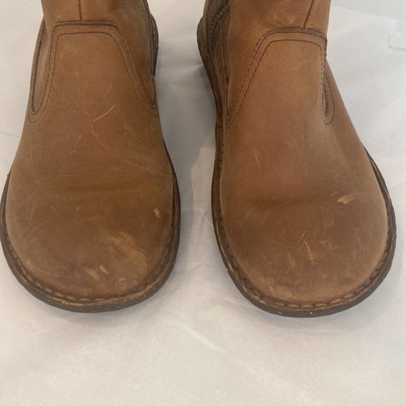 UGG Kaleen Boots Leather Mid-calf Braided Detail size 5 - Picture 2 of 8